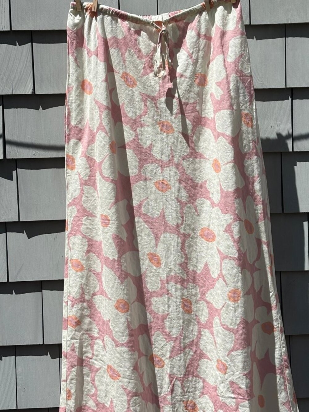 Rhythm Mimi Floral Maxi Skirt | Rose | Size XL | New with Tags
